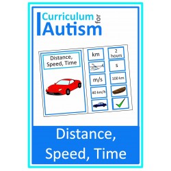 Distance, Speed, Time Interactive Adapted Science Book